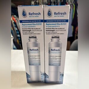 2 Pack Refresh Blue Refrigerator Filter Replacement